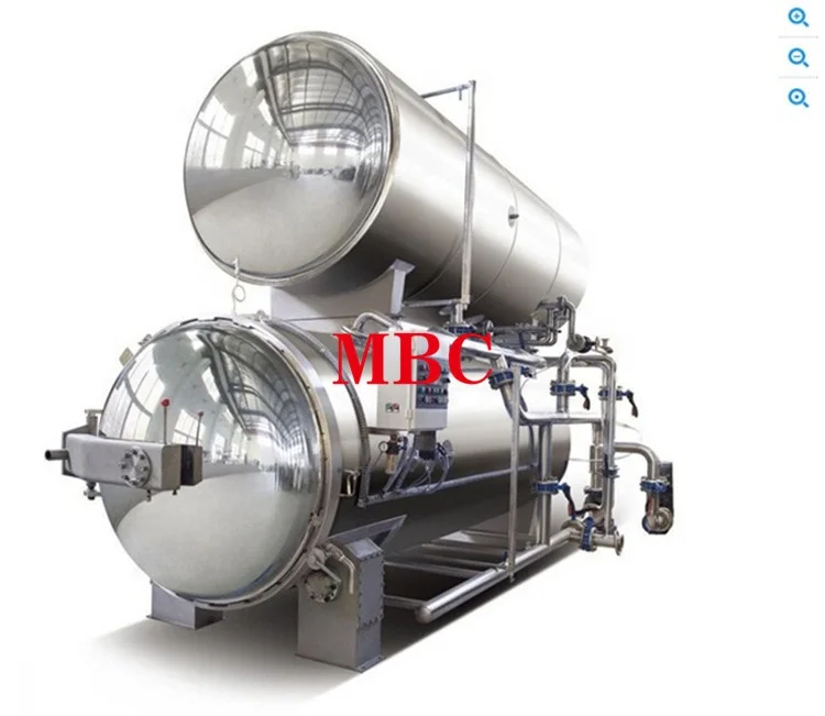 
Canned food autoclave / pouches retort / glass bottle food sterilizer 
