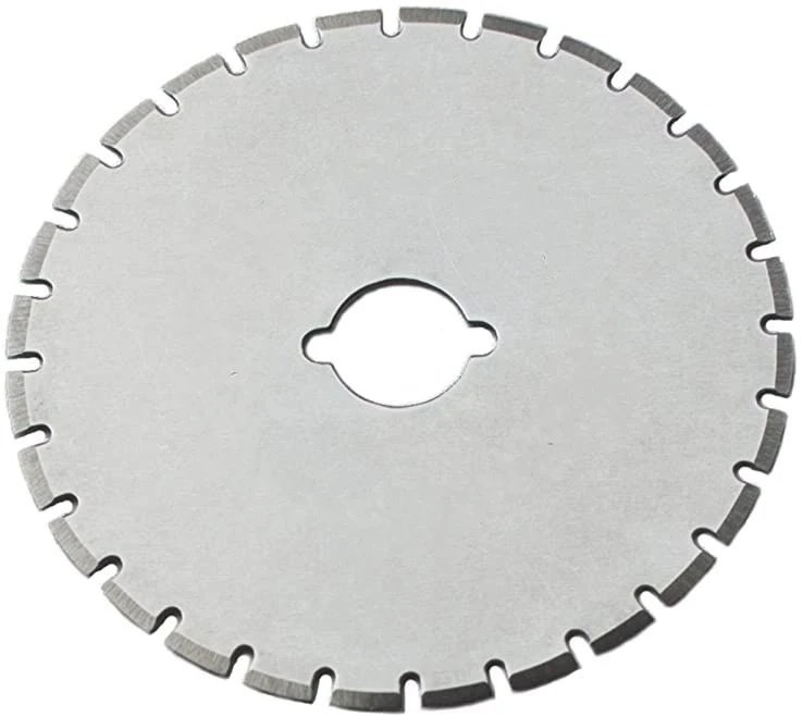 Stainless Steel 45mm Skip Perforating Rotary Cutter Blades fits Most Rotary Cutter