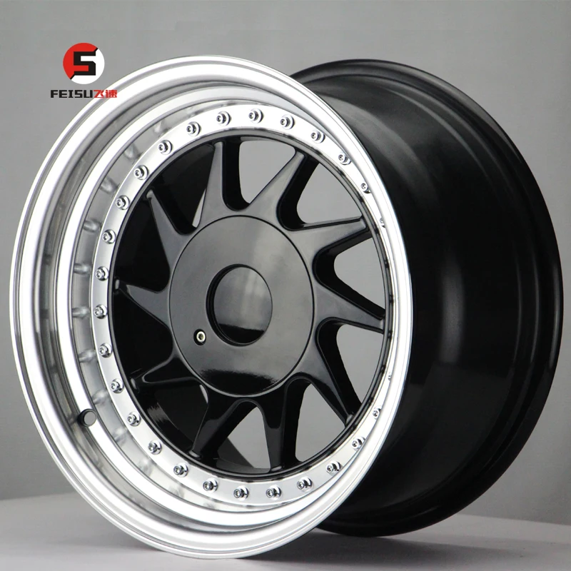 15*8J 17*8J 17*9J polish deep lip JDM design 4*100/114.3 Aluminum Alloy New Silver Alloy wheels MAGS