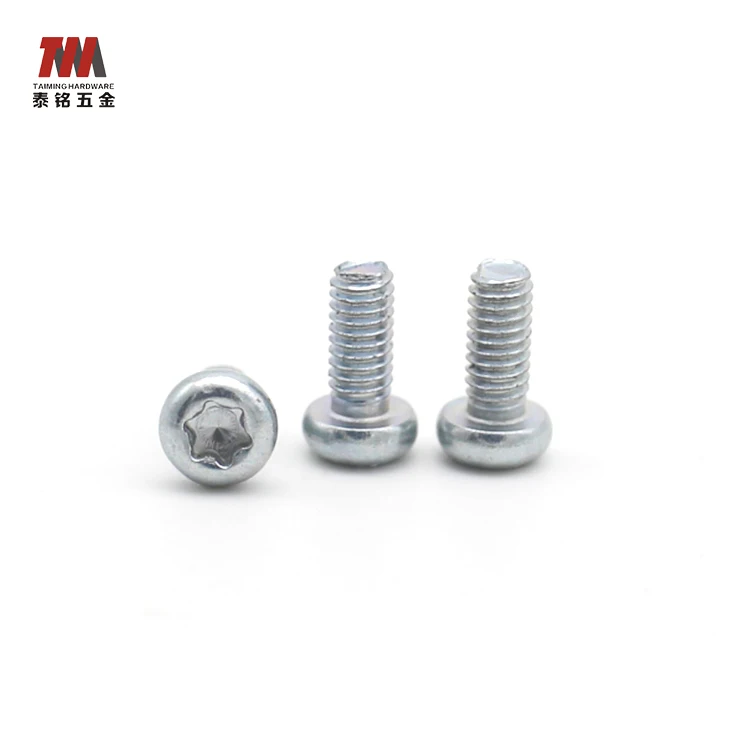M1 M1.6 M2 M2.5 M3 M4 M5 M6 M7 M8 T5 T6 T7 T8 T15 T27 M3x8 Hex Socket Stainless Steel Pan Head Cap Machine Torx Screws