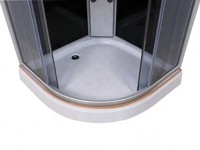 Customized 5mm tempered glass portable shower cabin at the Wholesale Price