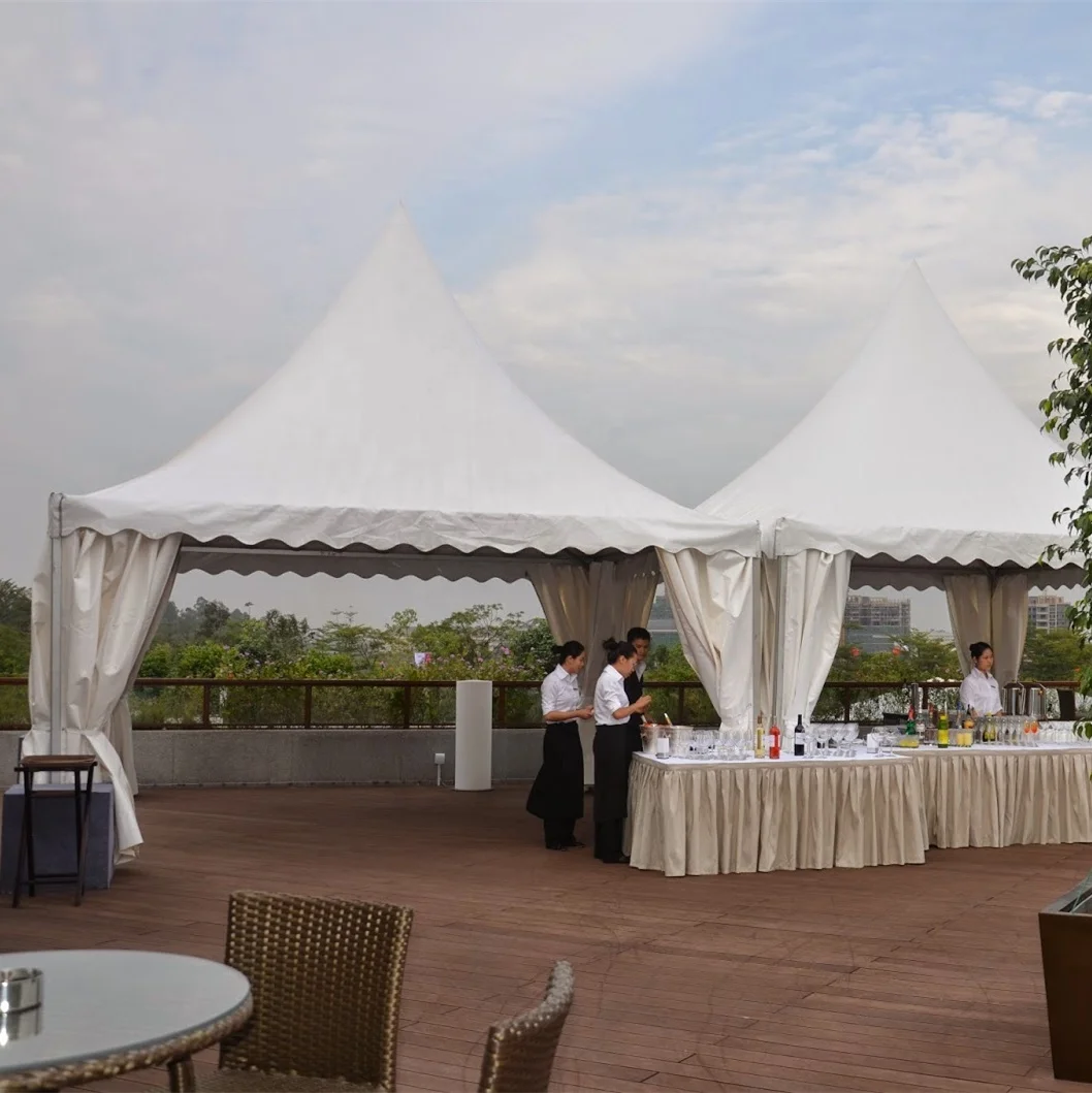 Aluminum alloy PVC pagoda wedding tent Events Tent gazebo outdoor tent