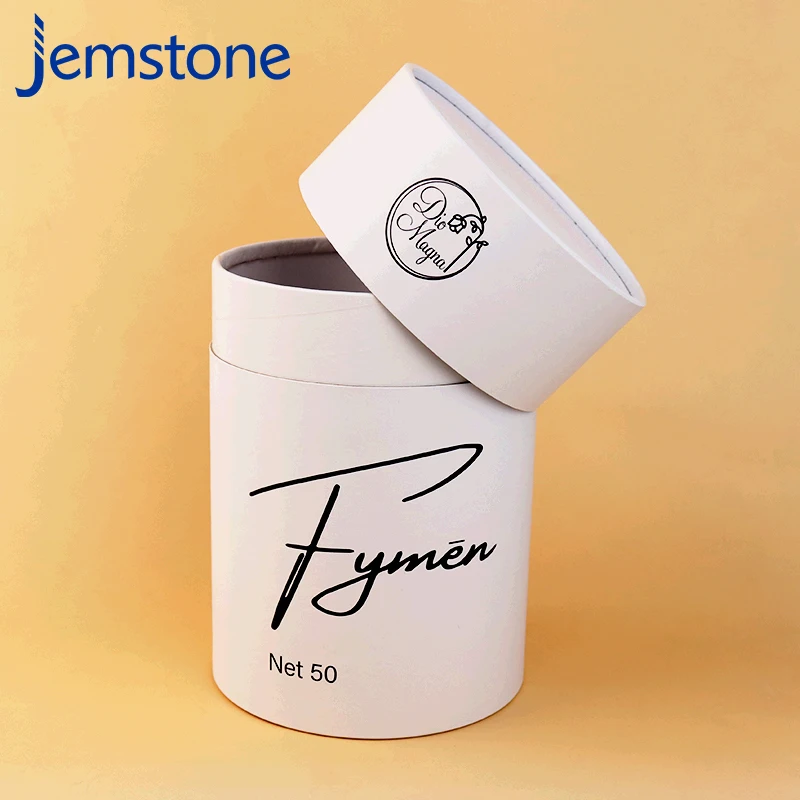 Eco-Friendly Biodegradable Round Paper Tube Box T-Shirt Carpet Paper Tube Packaging Cylinder for Boys Clothing Sets Clothing