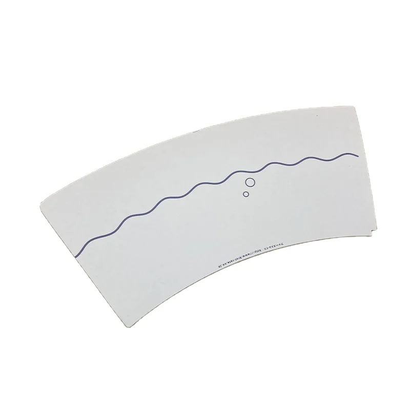 100 ml single wall paper cup fan row material roll