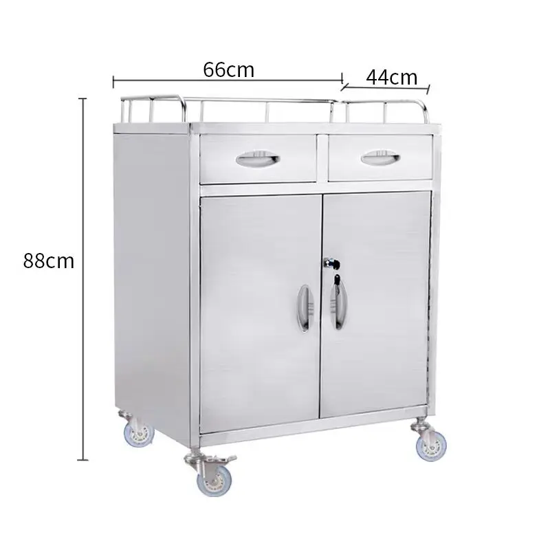 Wholesale Low Price 48/96/144 Grids Stainless Steel Medical Trolley Cart Clinic