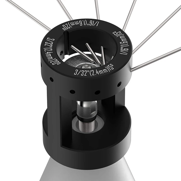 Aluminium Tungsten Electrode Sharpener Grinder Head TIG Welding Tool Double Diamond Wheels Welding Electrode Sharpener