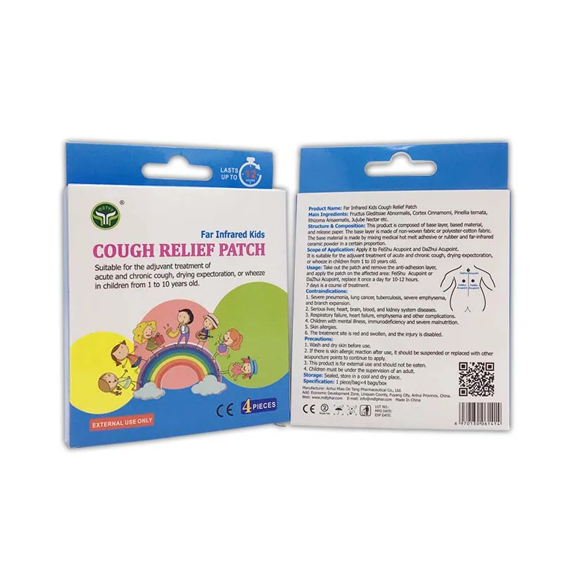 Top Selling Products 2024 Health Care Cough Relief Patch