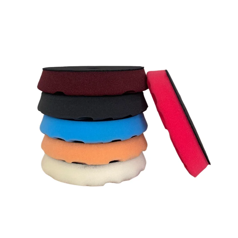 3'5'6'7'  imported Sponge Diamond Car Polishing Foam Pad Tool Cutting Finishing Pads For Auto Waxing Buffing Detailing