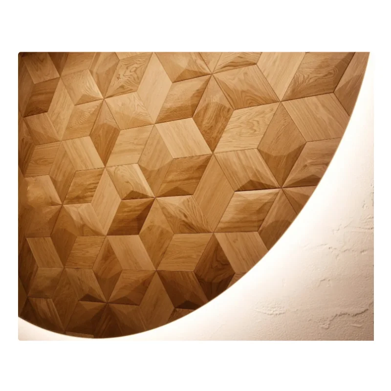 Popular Indoor Decor Wooden Wall Board Art Unique Home Decor Accent Wall Panels 2D And 3D Wood Wall Panel
