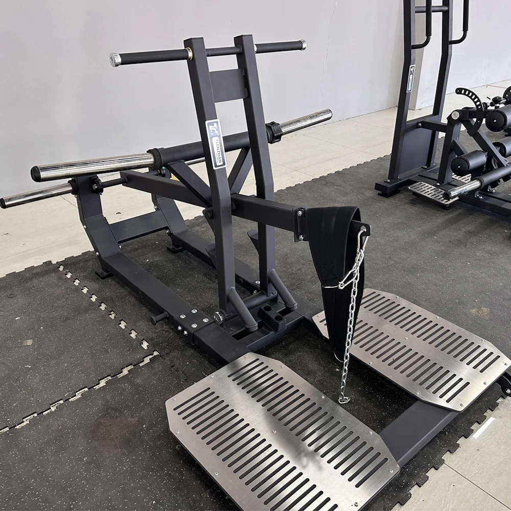 Home gym strength training machine Belt Squat plate loaded fitness equipment booty builder