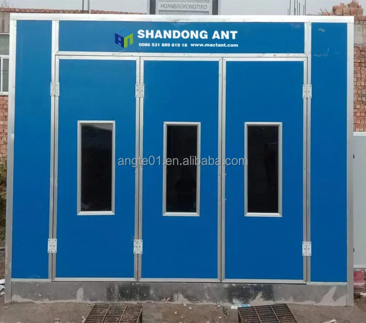 Customized Cheap Price Electric Heat Spray Booth Heating Box Automotive Spray Cabin Room For Car Painting
