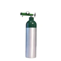 HG-IG ISO7866/DOT Aluminum Oxygen Cylinder , MD ME Series Medical oxygen O2 tank  for sale