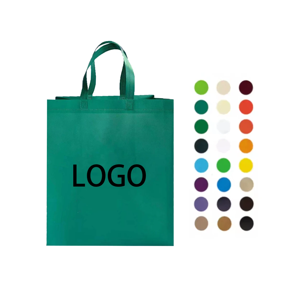 Wholesale China Wholesale Non-Woven Shopping Bag Eco Laminated Non Woven Fabric Shopping Bag Custom Logo