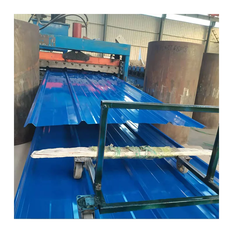 South korea ppgi corrugated zink metal roofing sheet prices popular houses roof with red iron sheet in ghana