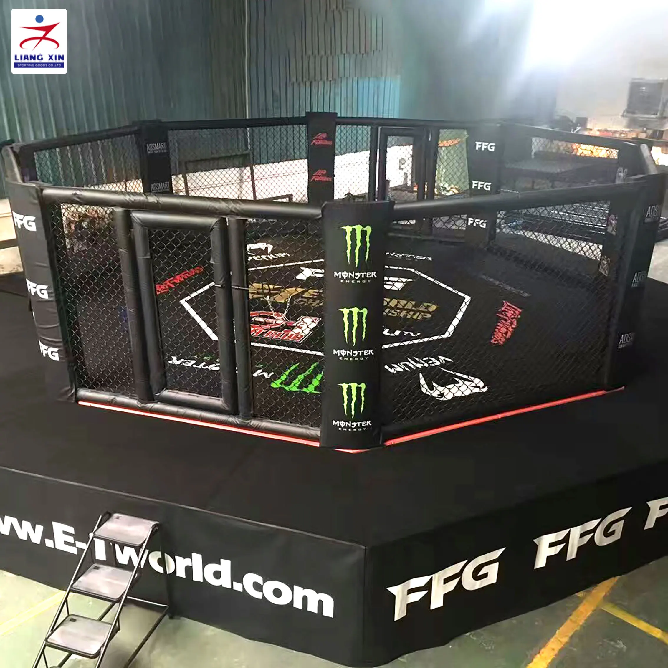 Professional Gym Fitness Accessories Popular Octagon MMA Cage for Fighting Competition