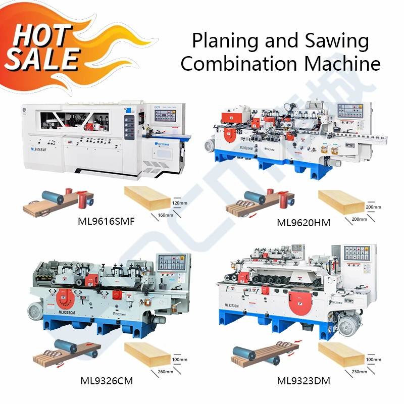 
ML9616SMF Planing and Sawing Machine Saw Combination Machine China And Router Table Wood Planer With Band Saw 