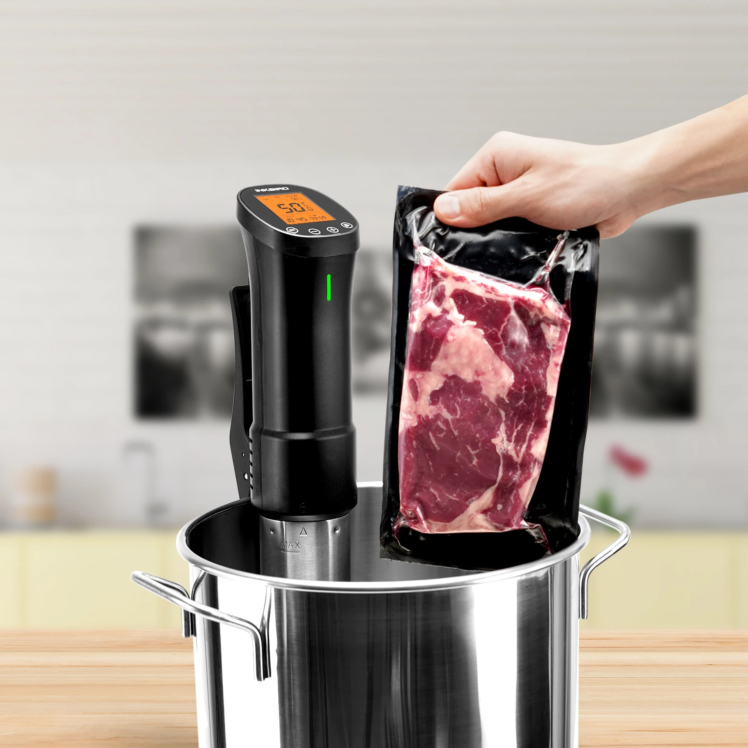 INKBIRD Новый sous Мультиварка и электронный multifonctionnel кухни ISV-200W для точного