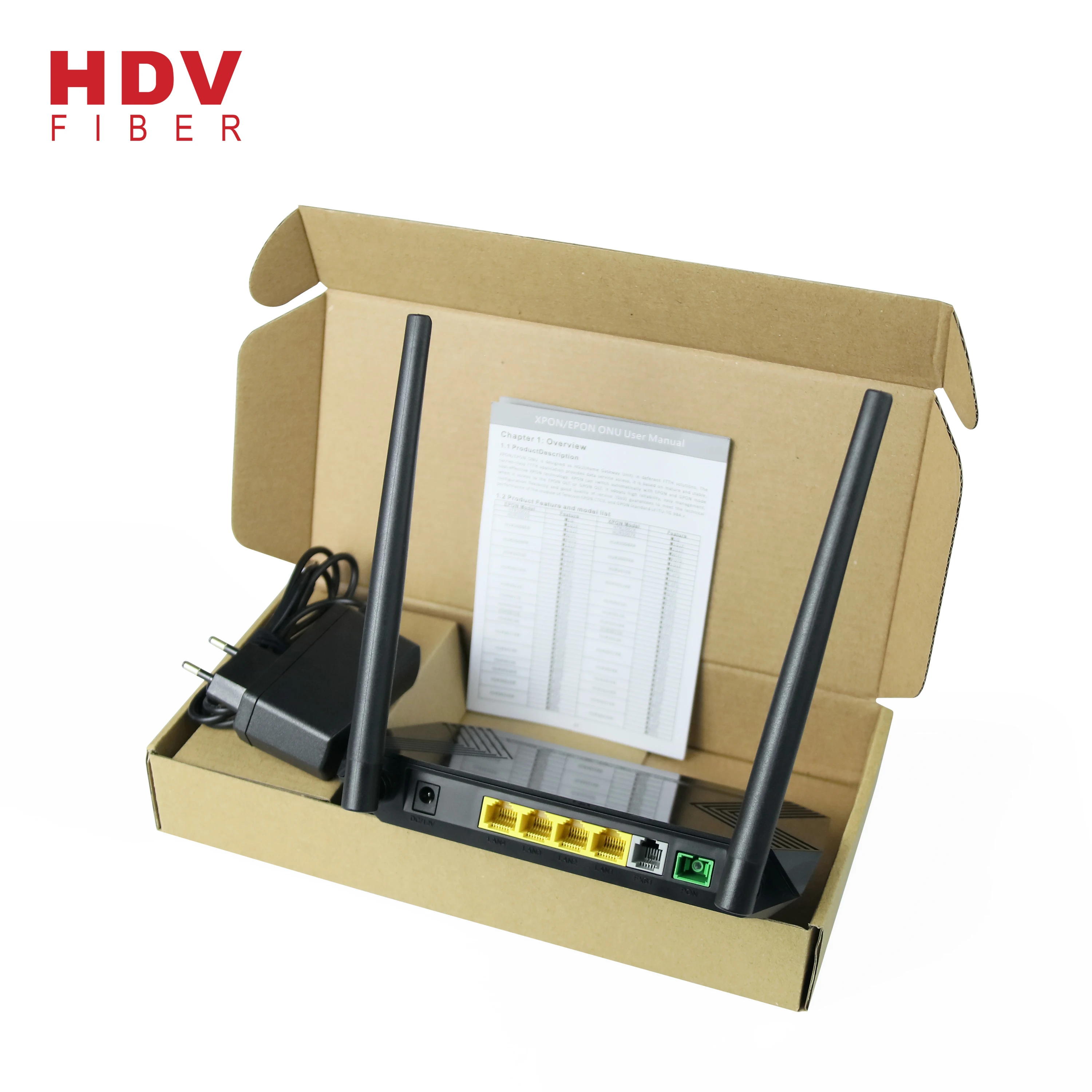 High Quality 1GE+3FE Wifi Onu Compatible Huawei ZTE Gpon Epon Xpon Onu