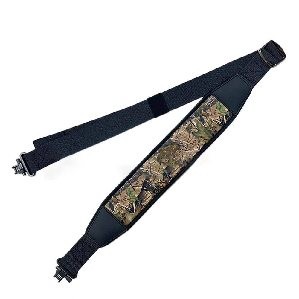 Two Point Durable Shoulder Strap Padded Shoulder Strap Length Adjustable Gun Sling Camouflage Gun Strap Hunting Accessories