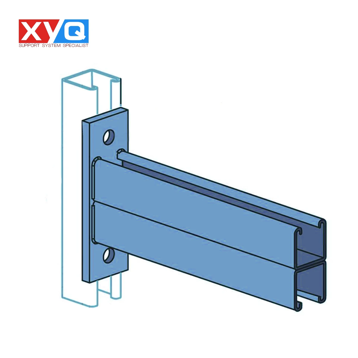 strut channel accessories unistrut fitting perforated support unistrut t bracket
