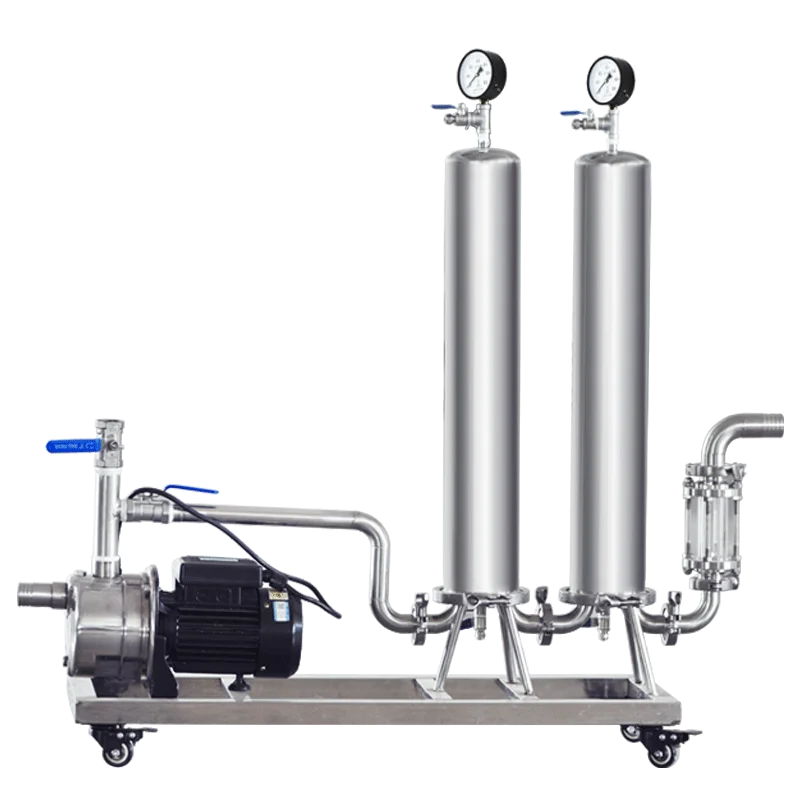 20 inch single-stage Stainless steel filter for wine alcohol filtering machine