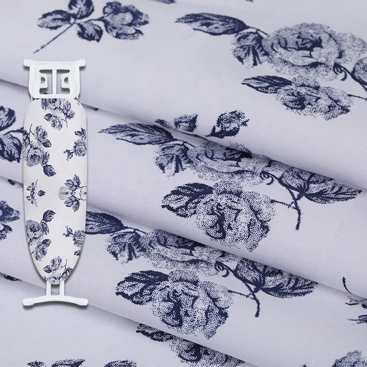 100% cotton heat Resistant Ironing Board Cover Printed elastic iron board cover