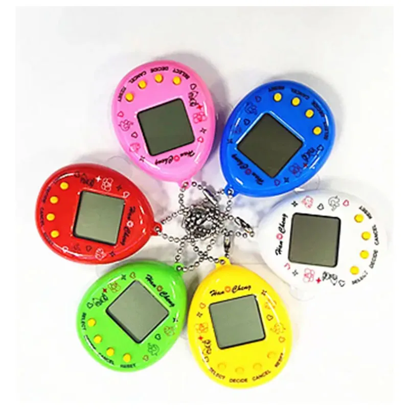 Pet Egg Type Tamagotchi Game Console 168 Animals in One Classic Handheld Electronic Pets