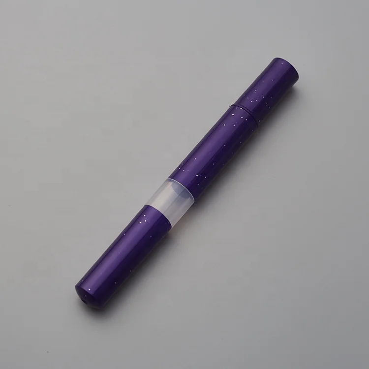 
Hot nail polish lip gloss with brush tip applicator packaging tube 