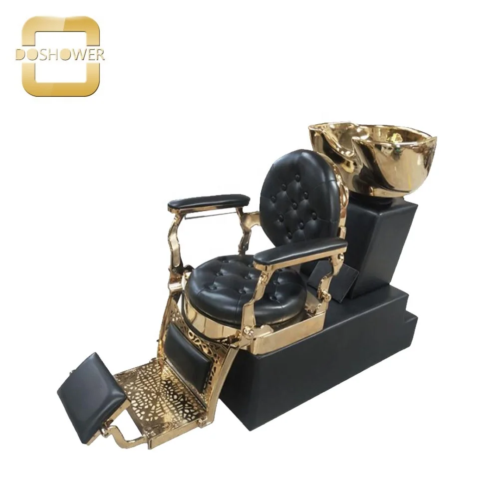 barber chairs set furniture with inflatable hair washing basin for shampoo bowls salon chair set.jpg