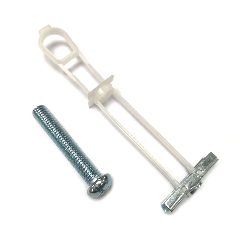 Unique Design High Strength Snap Toggle Anchor Bolt Spring Strap Toggle Bolt Drywall Anchors Zinc Plated 1/4inch