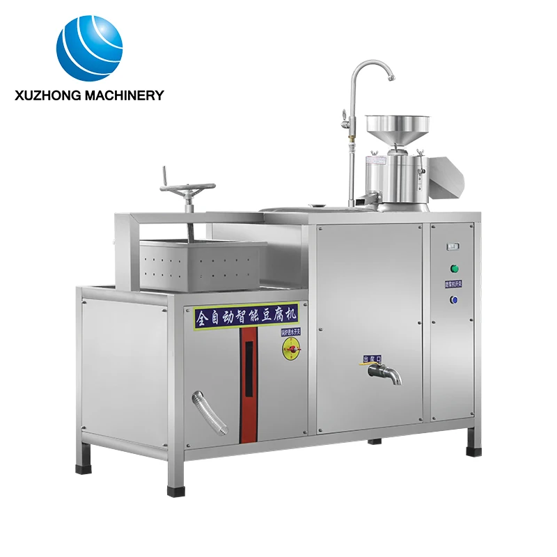 Automatic Chinese Tofu Maker Machine Manufacturing Equipment Soymilk Bean Curd Jelly Machine Maker Soy Milk Tofu Making Machine
