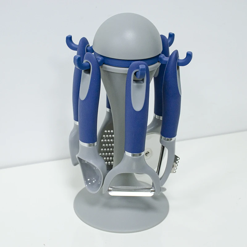 Hot Selling 7 Piece Best Home Kitchen Gadgets 2023 Products with New Design Handle