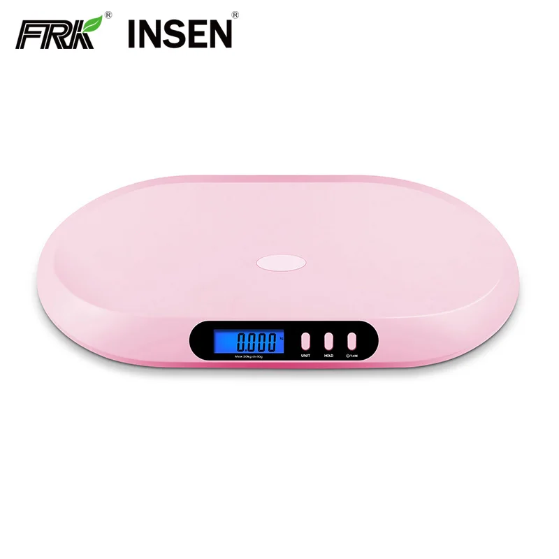 New Design BT Enlarged Version Wireless LCD Backlight Electronic Digital 20Kg 44LB Weighting Baby Weight Scale