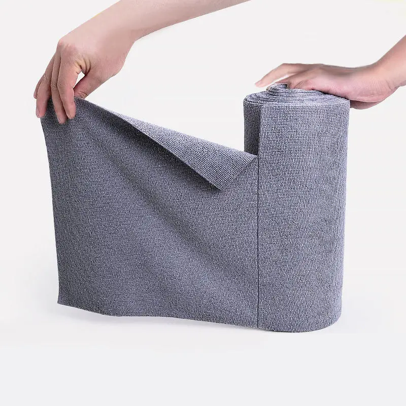 High Quality Nonwoven Plain Pattern Cleaning Dry Wipes Cloth With Logo