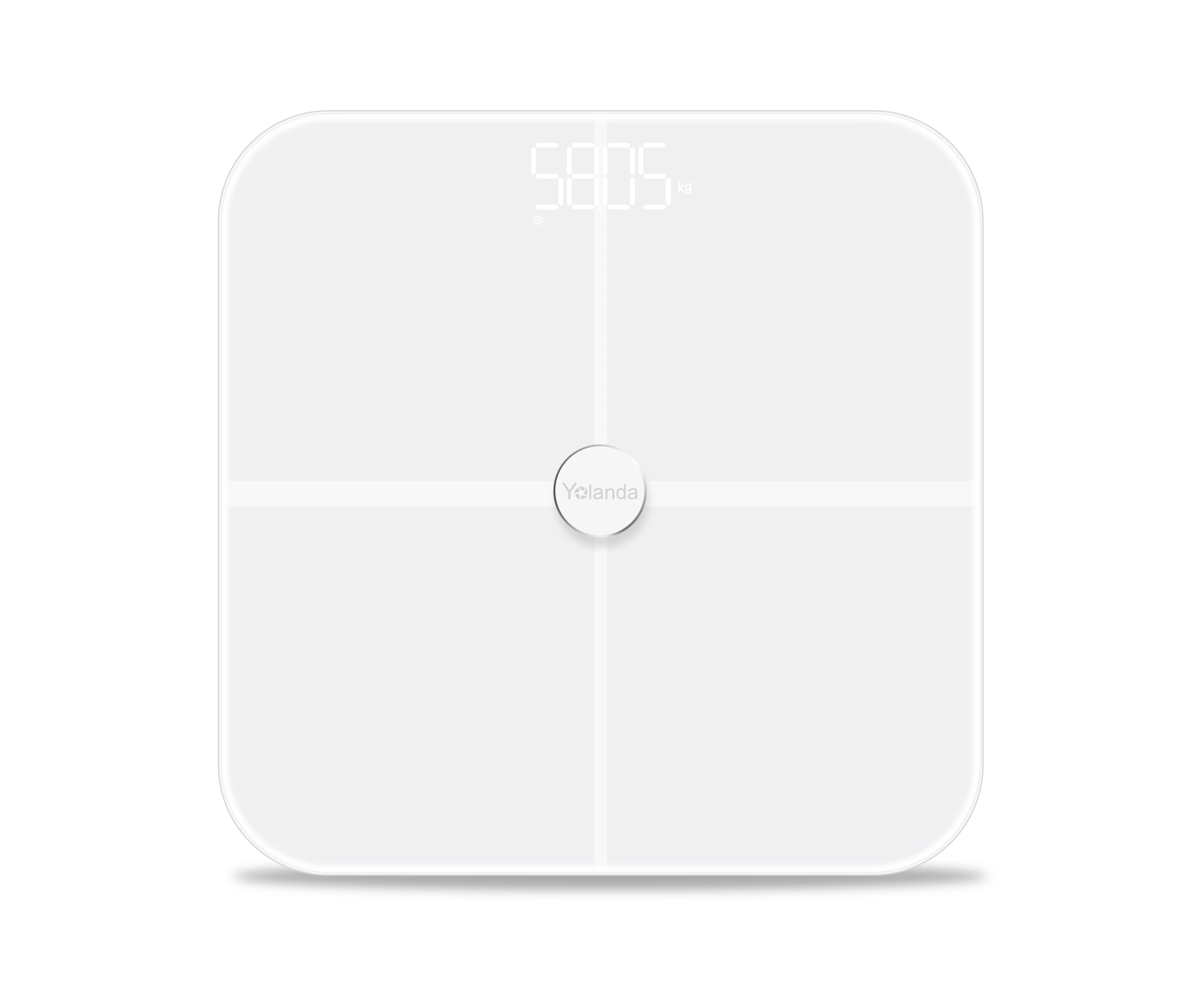 2020 профессиональные смарт-весы Yolanda с Wi-Fi для определения индекса массы тела