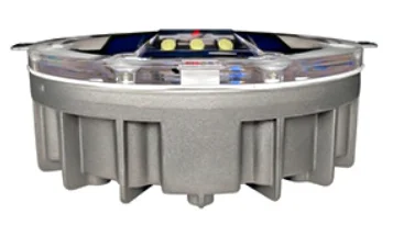 Cost-Effective Solar Embedded Stud 121*131*21mm Embedded Warning Lights Pavement Markers