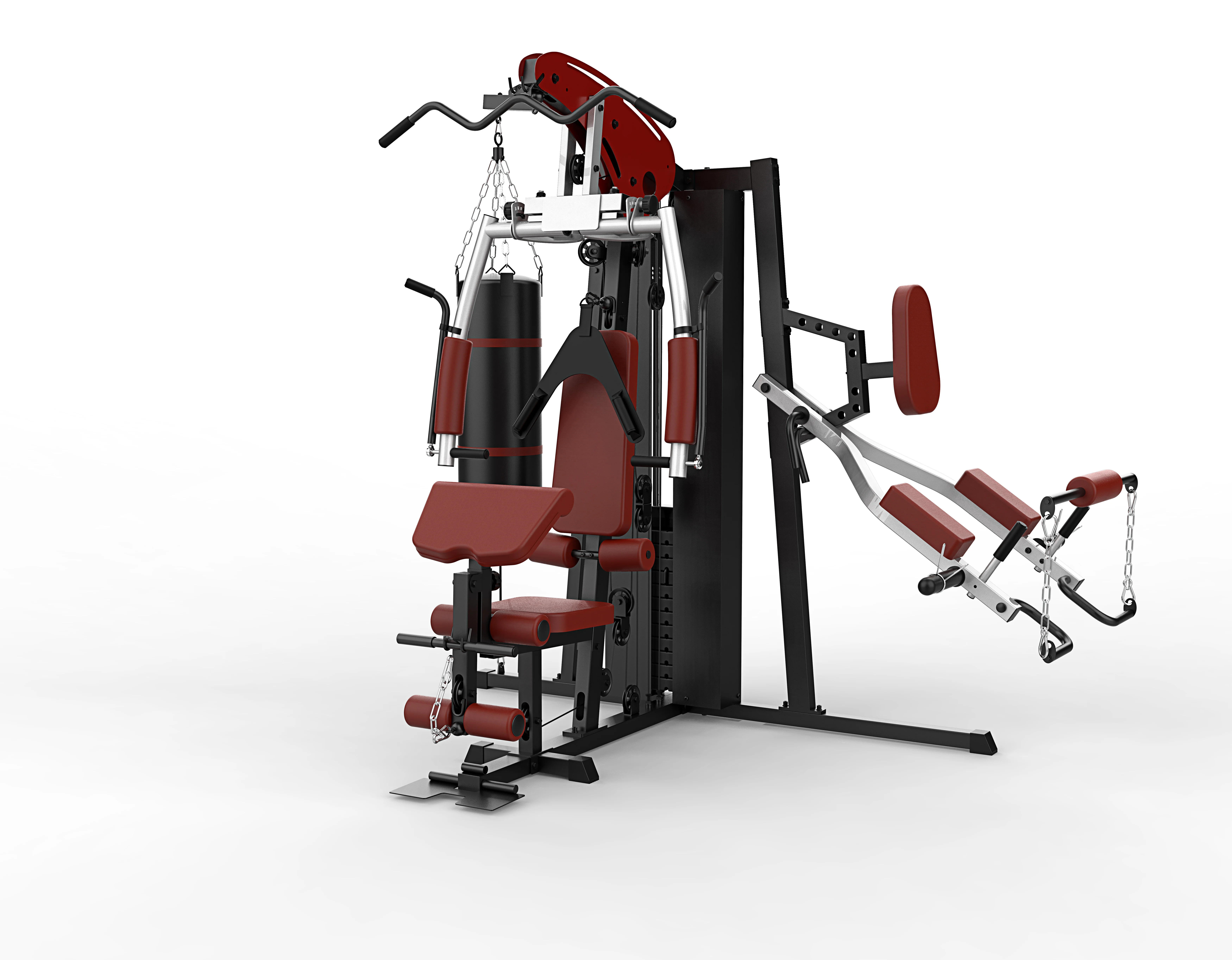 Hot Sale Unisex 3 Station Home Gym Equipment Versatile Multi-Function Strength Fitness Training Tool Mutli Function Station