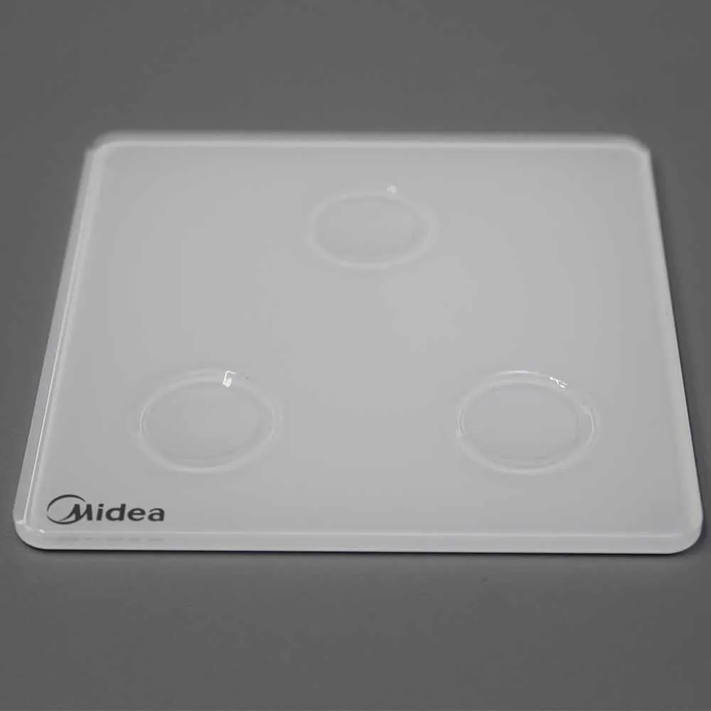 
Touch Control Switch Tempered Glass Electronics Front Panel 