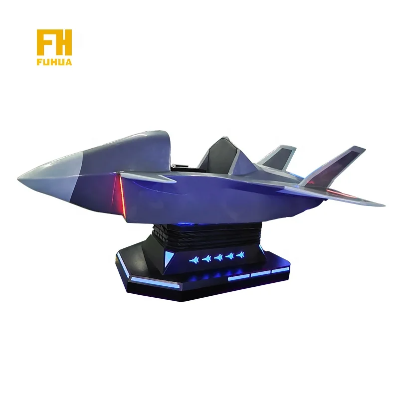 Virtual Theme Park  9d Cinema 3dof Motion Platform  Flight Cockpit VR Flight Simulator