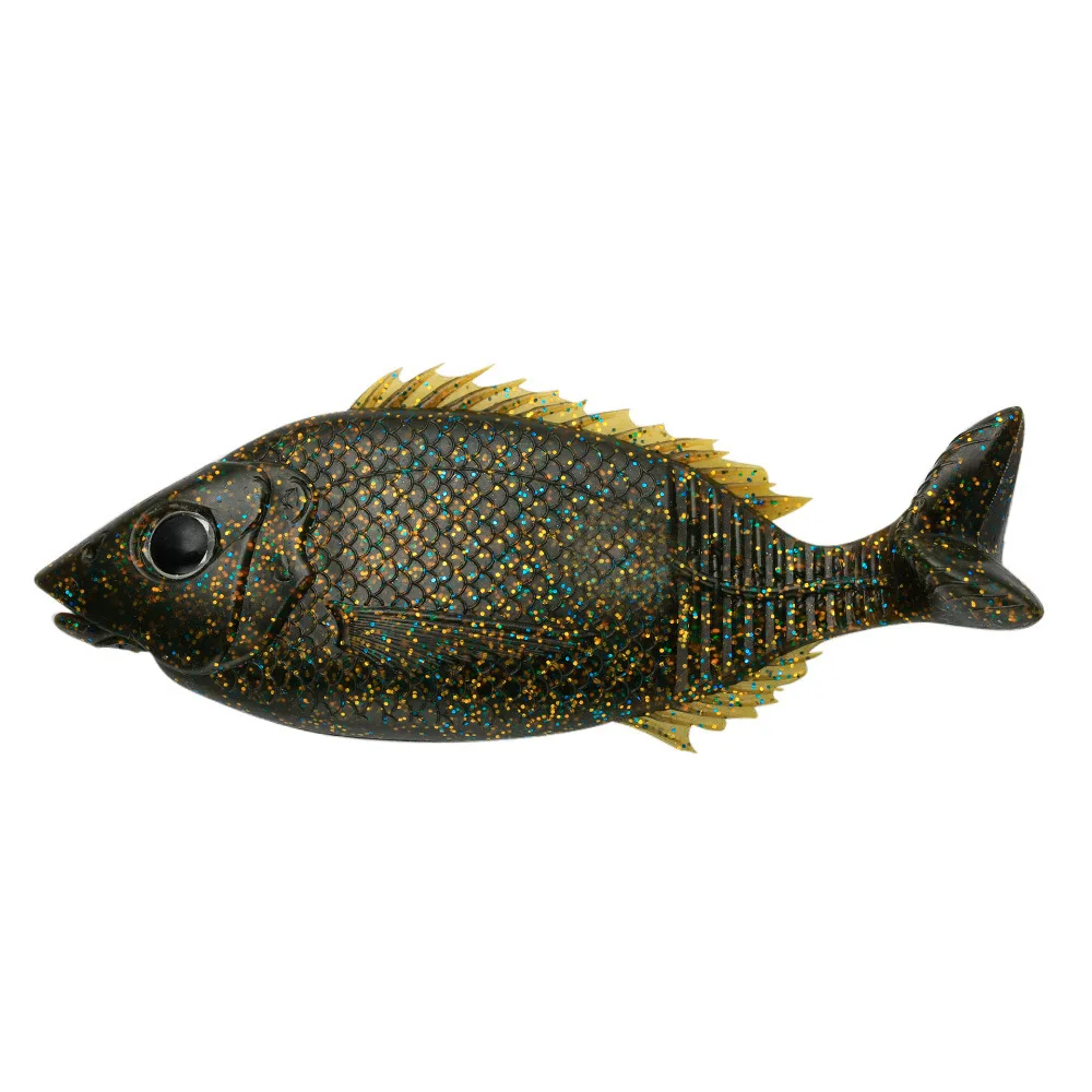 Wholesale 10cm/17g 12cm/26g Soft Fishing Lures Slow Sinking Wobbler Pollock Swimbait Bionic Swim Bait Made Lead Metal Streams