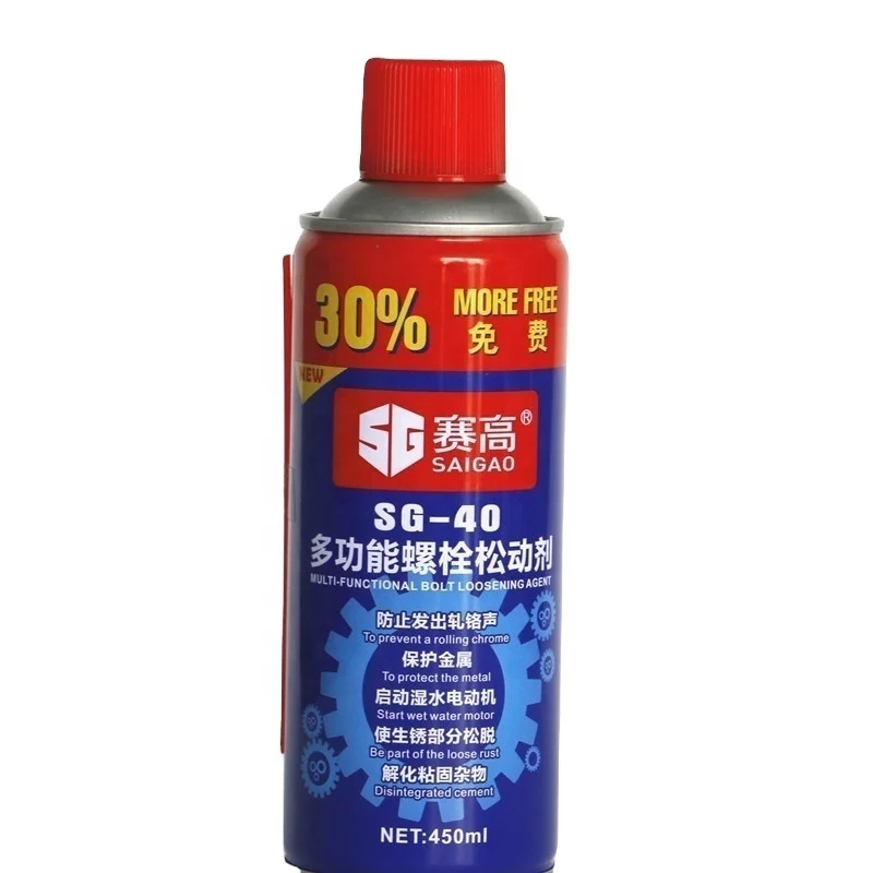 SAIGAO factory wholesale price rust remover anti rust lubricant