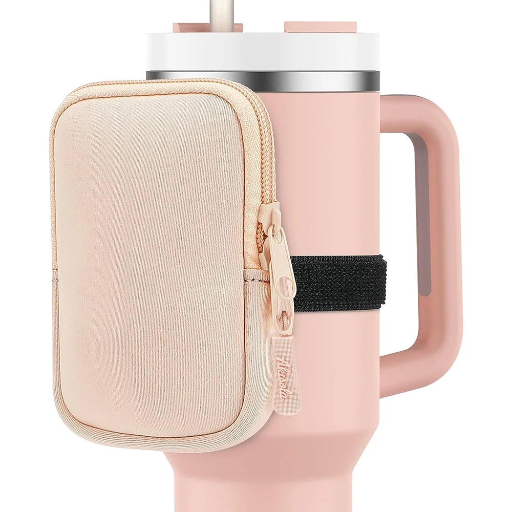 40 Oz Neoprene Water Bottle Sleeve Carrier Holder Tumbler Sleeve With Strap Water Bottle Sleeve
