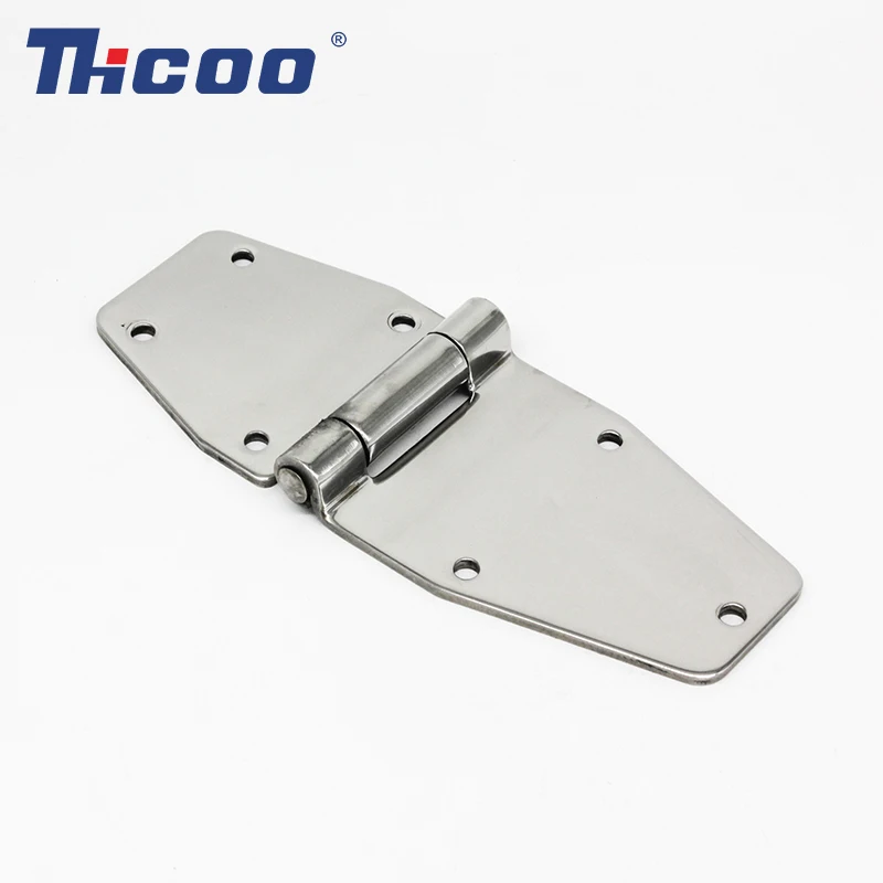 Stainless Steel 304 Shipping Container Parts Hinge On The Back Door Of The Truck Freezer Cold Room Flush Door Oven Hinges