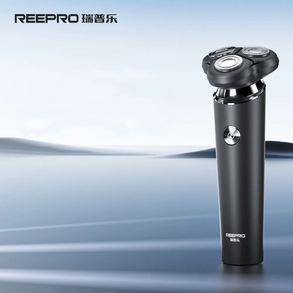 Reepro Wholesale Triple Blades Floating shaving system waterproof Shaver Electric Rechargeable shaving machine for men