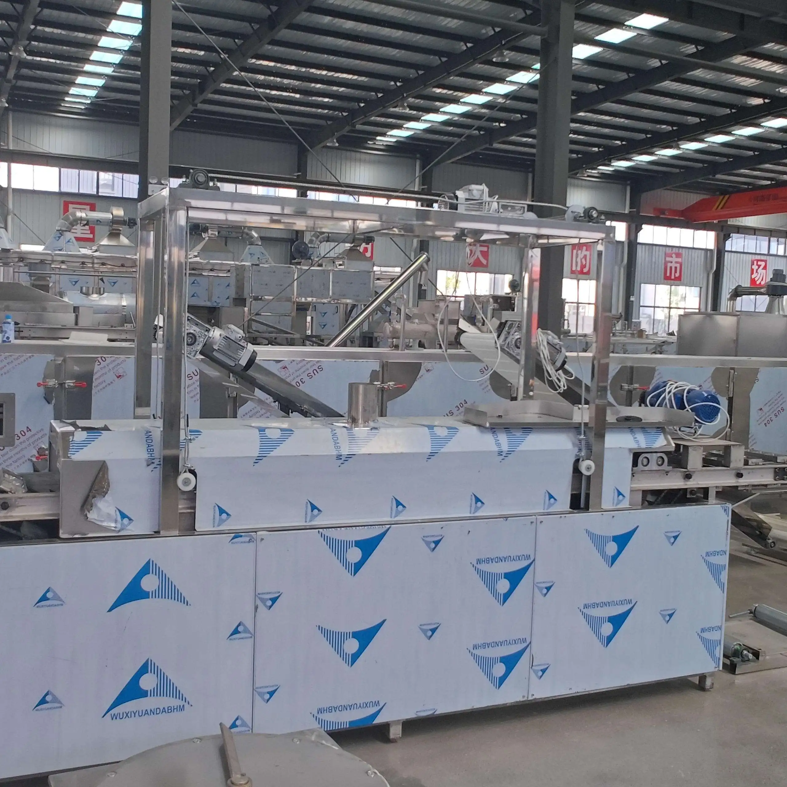 Factory Direct Price Fried Instant Noodle Production Line Customized Quick Pasta Making Machine