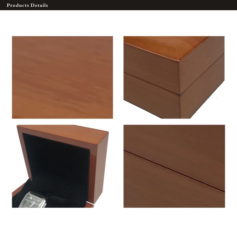 exquisite handmade watch organizer box luxury new style men watch sets with box wholesale customize logo cheapest watch case box