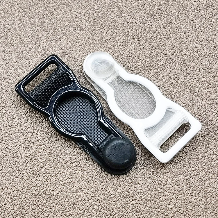 Stocking stockings special garter buckle plastic cover rubber zinc alloy garter buckle silicone leather garter belt buckle