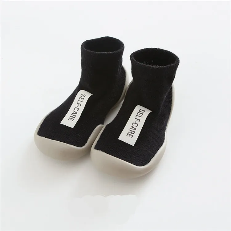 Оптовая продажа, новый дизайн, резиновая подошва для пола, носки для малышей, Нескользящие