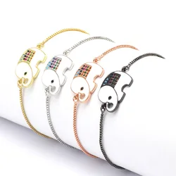 thai elephant bracelet silver gold,bracelet with elephant,gold elephant bracelet