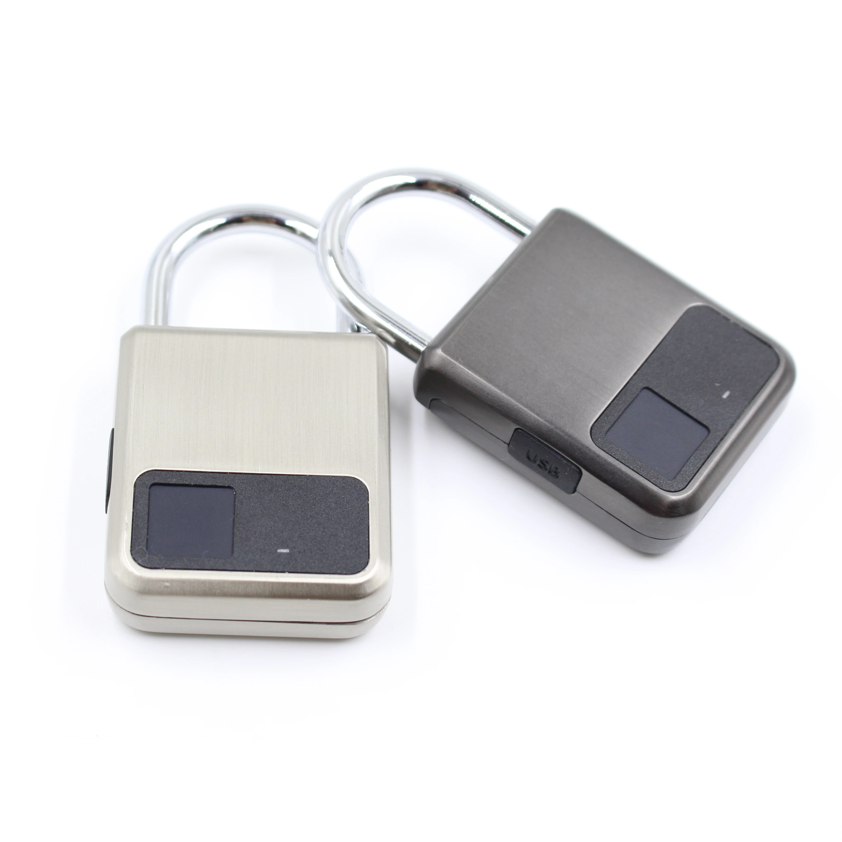 Mini Keyless Heavy Duty Padlock Unlock Fingerprint Lock Cabinet